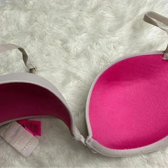La Senza Remix Push  Up Plunge Bra Light Pink Size 34C - Picture 15 of 16